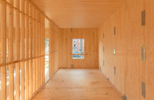 The Cité Verte project in Quebec City totals 800 residential units, including Bloc C, a building constructed entirely with crosslaminated timber.