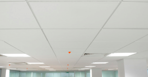 ROCKFON Pacific reveal edge, acoustic stone wool ceiling panels help budget-conscious projects rethink value with appealing aesthetics, easy installation and proven performance combined into a cost-effective solution.