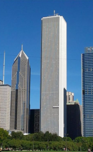 Western Specialty Contractors was selected in 2011 to perform a 100 percent façade sealant replacement on the Aon Center building at a cost of $3.1 million.