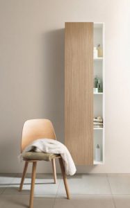 Duravit is incorporating a range of roomy tall cabinets in new sizes.