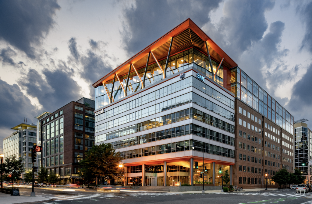 80 M Street is the first mass timber office renovation delivered in Washington, D.C.
