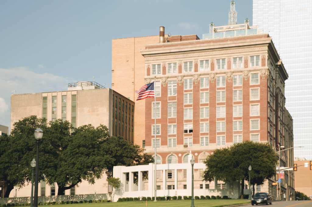 BEFORE: Boasting a storied context and past, from hosting the trial of Jack Ruby to its site overlooking Dealey Plaza, the Dallas County Records Building Complex is composed of three historic buildings.