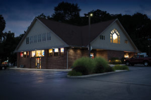 Milton Inn with LED lighting