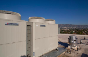 Hotel Wilshire with Mitsubishi variable refrigerant flow zoning system