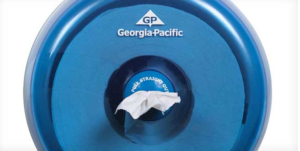 Georgia-Pacific SofPull Mini bath tissue dispenser