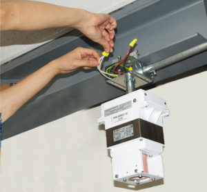 Orbit Industries allows one person to install high-bay fixtures.
