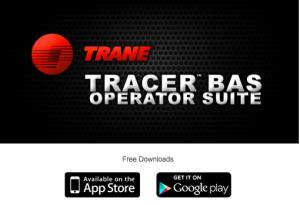 Trane Tracer Building Automation System (BAS) Operator Suite mobile app