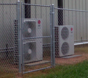 An LG Flex Multi-Quad Zones system was used to retrofit the cooling system for a Georgia school's gym.