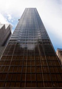 Stuart Dean restored and protected 200,000 square feet of anodized aluminum on the New York Palace's façade with a proprietary silicon acrylic coating.
