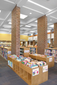 The Library Improvement Program involved a major reorganization and remodeling of the library.