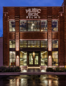 Custom, handcrafted steel windows and doors were installed in Music Box Films' new offices