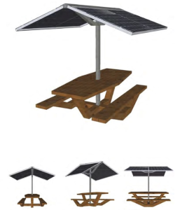 CarrierClass Green Infrastructure ConnecTable Solar Charging Stations