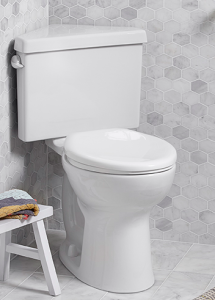 American Standard has expanded the popular Cadet PRO line of trade exclusive toilets to include this model with a triangular tank.
