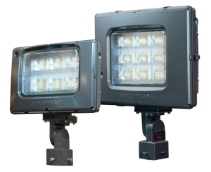 Acuity Brands Inc. introduces Predator LED floodlights from Holophane: PMLED and PLLED luminaires.