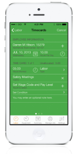 Dexter + Chaney's Payroll Time Entry app