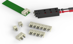 TE Connectivity (TE) announces its low-profile, surface-mount technology (SMT), miniature hermaphroditic connectors.
