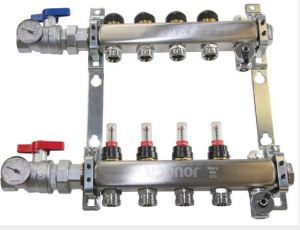 Uponor Stainless-steel radiant manifold