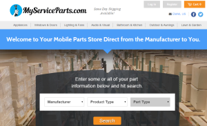 MyServiceParts.com offers the opportunity to purchase service parts from a smartphone, tablet or laptop and have them delivered directly to any job site.