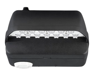 Hubbell Outdoor Lighting’s LNC2 LED wall pack features a motion sensor option.