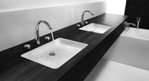 KWC America is bringing the contemporary styling of its KWC ZOE kitchen faucet to the bathroom with the introduction of a luxury lavatory faucet and shower valve collection.