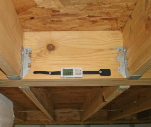 Onset HOBO UX100 temperature/relative humidity data loggers are being used in a green construction project designed to train students in energy auditing, combustion testing and retrofitting existing homes to make them more energy-efficient.