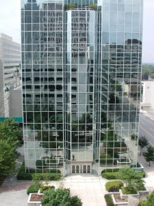 building glass panels rise aluminum mullion composite system spandrel transform installed exterior reflective office solar