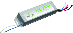 Wireless Environment LLC introduces the MB2100 Series Compact Emergency Drivers that provide cost-effective battery backup control for emergency egress lighting in commercial LED luminaires.