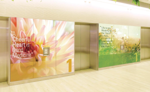 Moxie by Takeform is a graphic panel system that is a direct print on a rigid, lightweight aluminum composite panel.
