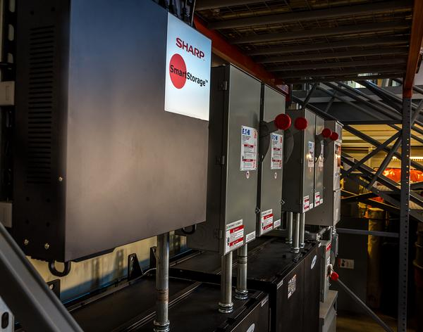 Sharp Electronics Corp. has launched Sharp’s SmartStorage energy solution, which can dramatically cut utility demand charges for commercial and industrial buildings.