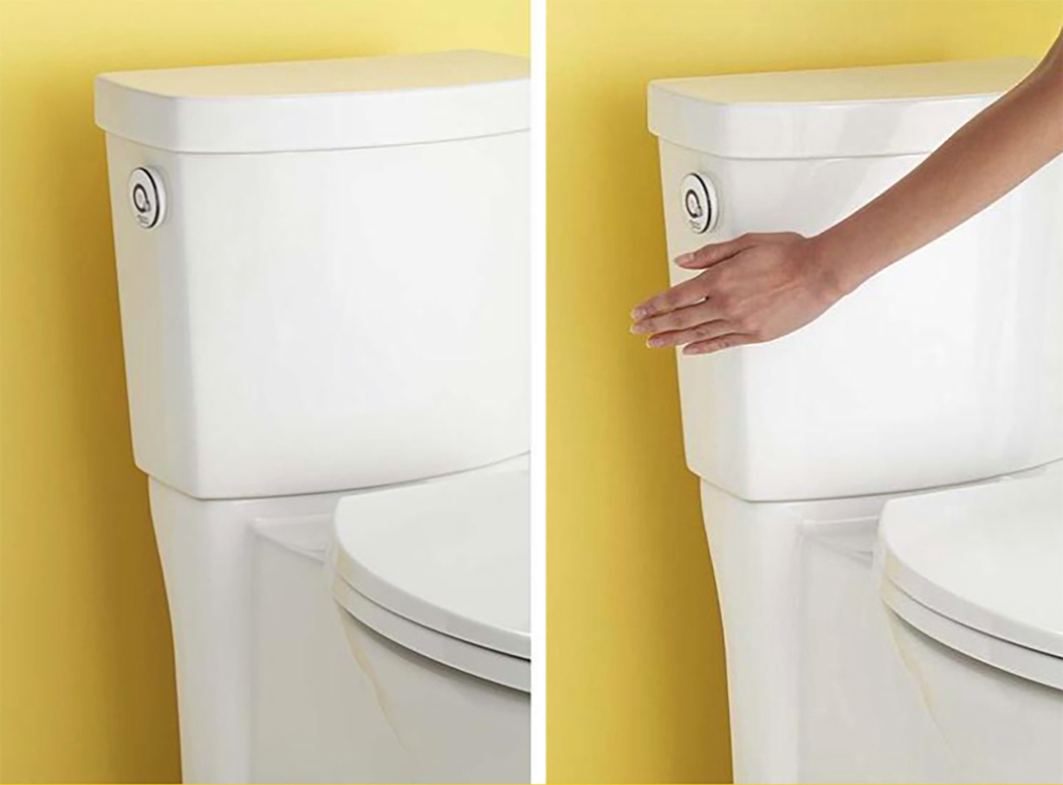 The ActiVate touchless flush sensor from American Standard is calibrated to deliver consistent, optimal performance every time you flush.