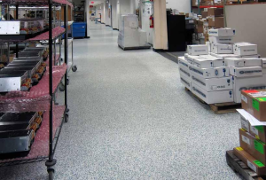 The walking voltage test measures the amount of static electricity generated by somebody walking. A reading of 100 or less is considered acceptable. SelecTech ESD flooring typically scores under 10.