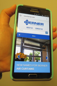 Berner International Corp., a manufacturer and innovator of air curtains, has redesigned its website.
