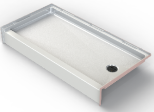 Best Bath Systems introduces the above-floor-rough shower pan.