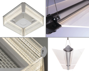 The first interior LED luminaire to feature WaveMax Technology, the Cree LN Series suspended ambient luminaire combines precise indirect/direct optical control and efficacy in a sleek, architectural suspended luminaire for new and existing commercial building spaces.
