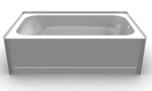 Best Bath Systems, a manufacturer of showers and tubs, introduces the soaker tub.