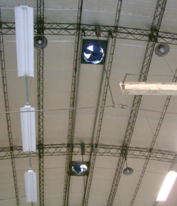 Reflective insulation, like this white-faced product, also can help illuminate structures. Photo: RIMA International