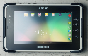 Handheld Group, a manufacturer of rugged mobile computers, introduces its Android tablet, the ALGIZ RT7.