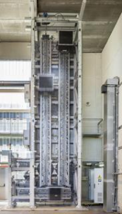 ThyssenKrupp's MULTI system uses linear motors instead of ropes, enabling horizontal movement and transforming conventional elevator transportation into vertical metro systems.