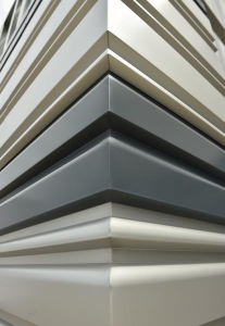 CENTRIA has added nine interchangeable rainscreen panels to its Profile Series CASCADE Metal Panel System.