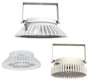 Hubbell Industrial Lighting has added three LED products to its HBL and KHL high bay lines: a high output HBL high bay (HBLHO), a flood light version of the HBL (HBL Flood) and a flood light version of the Kemlux III high bay (KHL Flood).