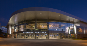 A new Hunter Douglas ceiling would be installed at the Grand Entry, the arena’s main access point, and the second ceiling would be in the new Club Level Lounge that services premium seating locations.  
