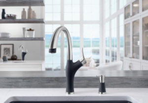 BLANCO, a German manufacturer of finely made sinks and faucets, launches BLANCO ARTONA, a kitchen faucet offering dual finishes in coordination with SILGRANIT sink colors.