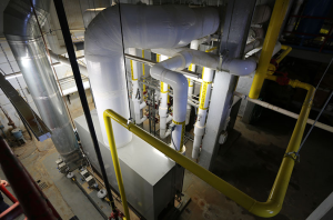 The project team also replaced existing pneumatic building controls for the new HVAC system in the labor in delivery area and the boilers, which serve the entire facility.