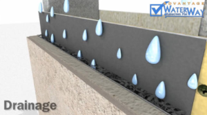 WATERWAY Rainscreen Drainage and Ventilation Mats from Stuc-O-Flex International Inc. create space for moisture drainage and promote air circulation through convection