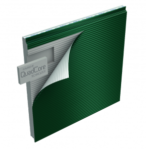 Kingspan’s QuadCore Technology insulation is now standard on all its BENCHMARK Designwall 4000 insulated metal panels.