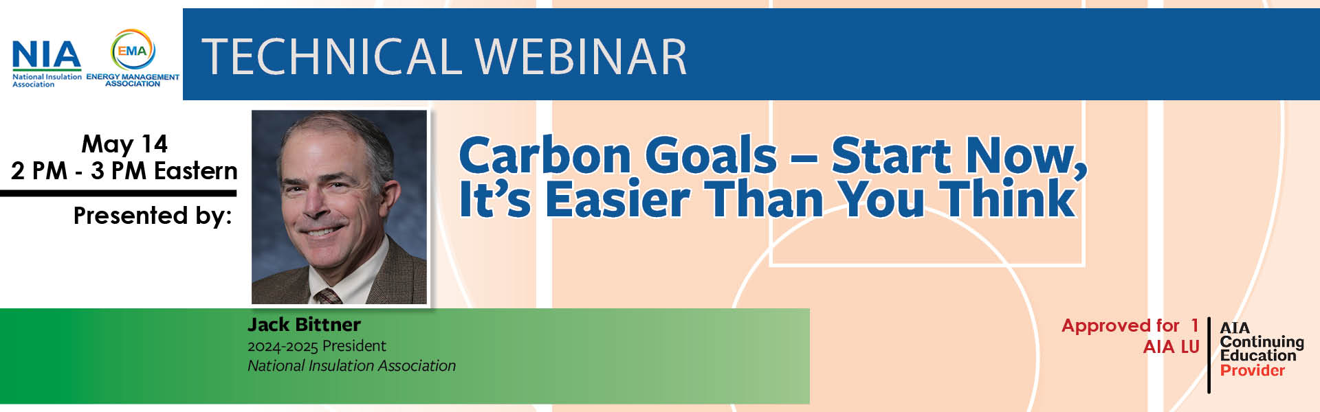 Carbon goals, energy management association